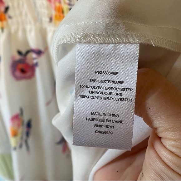 Parker NWT Smocked Dress Primose Flutter Sleeve Sz Med - Picture 5 of 10